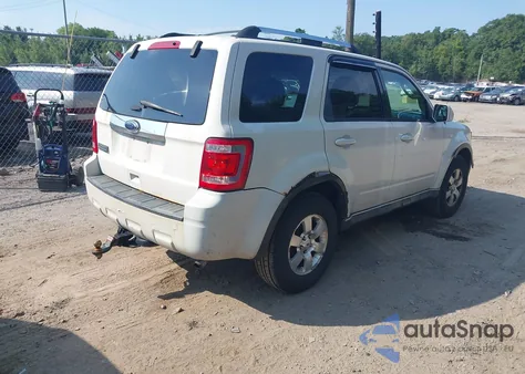 2012 Ford Escape Limited z USA, uszkodzony, nr VIN 1FMCU9E76CKB69925